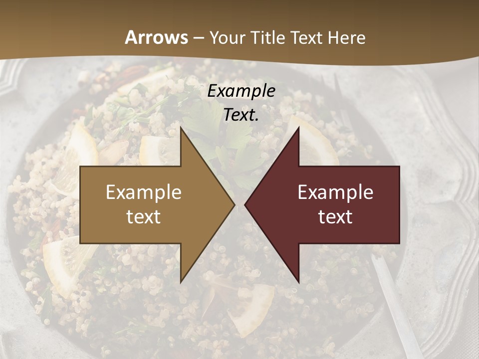 Lemon Table Parsley PowerPoint Template