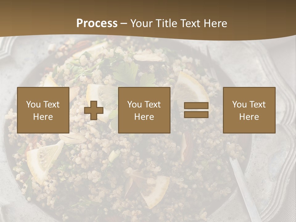 Lemon Table Parsley PowerPoint Template
