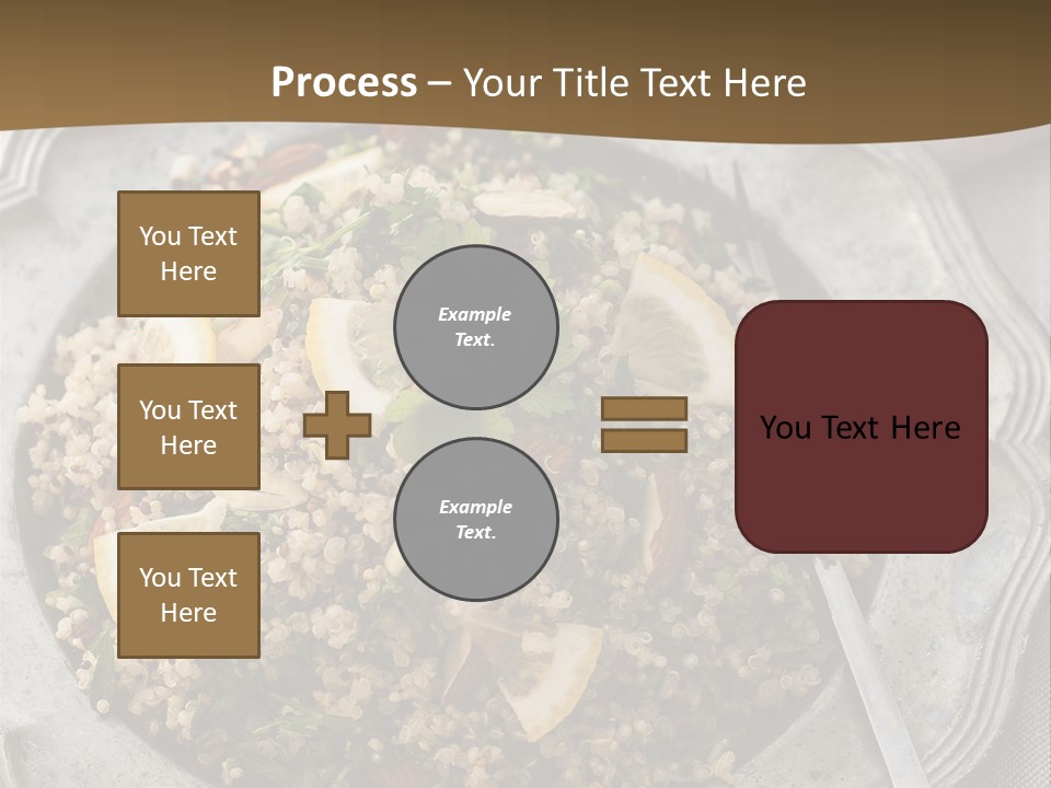 Lemon Table Parsley PowerPoint Template