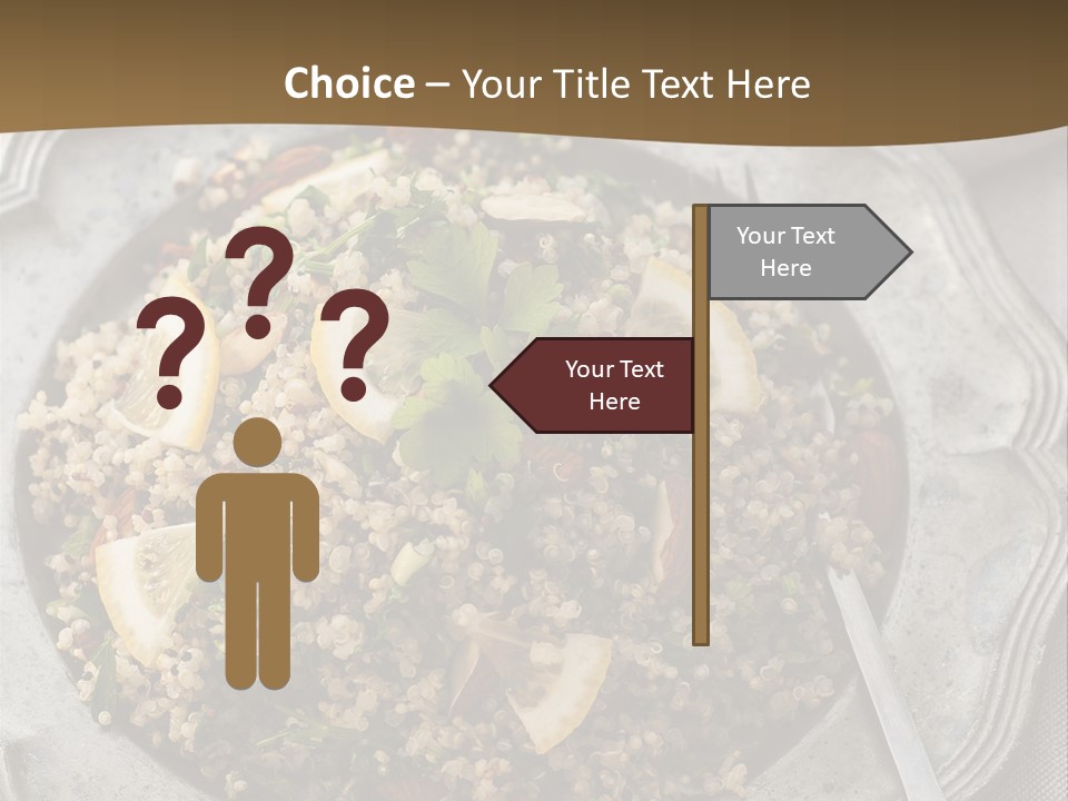 Lemon Table Parsley PowerPoint Template