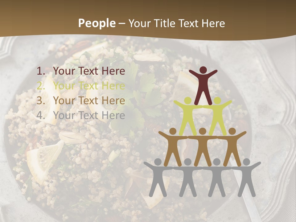 Lemon Table Parsley PowerPoint Template