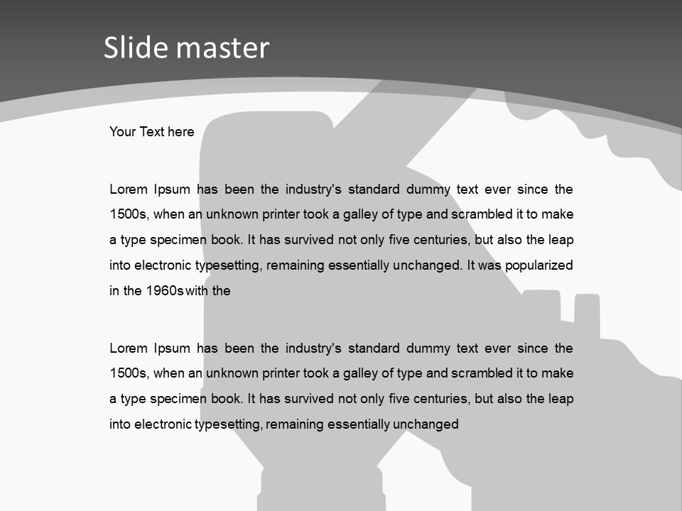 Illustration Group Illustrated PowerPoint Template