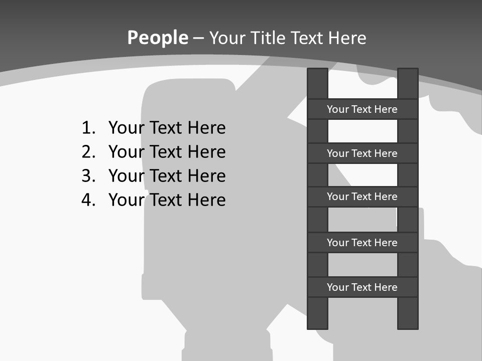 Illustration Group Illustrated PowerPoint Template