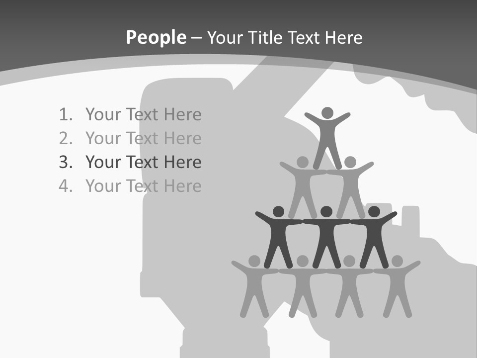 Illustration Group Illustrated PowerPoint Template