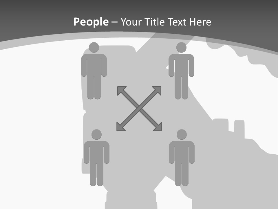 Illustration Group Illustrated PowerPoint Template