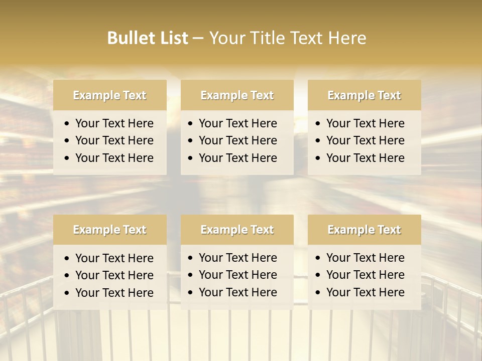Basket Momma Retail PowerPoint Template