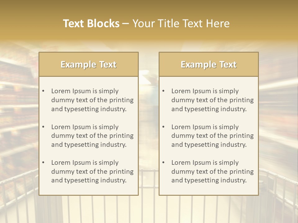 Basket Momma Retail PowerPoint Template