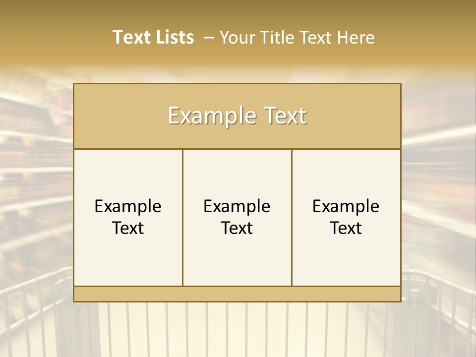 Basket Momma Retail PowerPoint Template