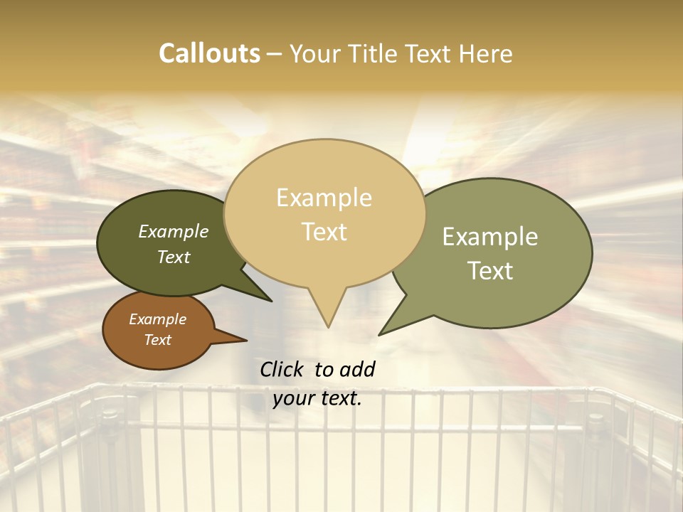 Basket Momma Retail PowerPoint Template