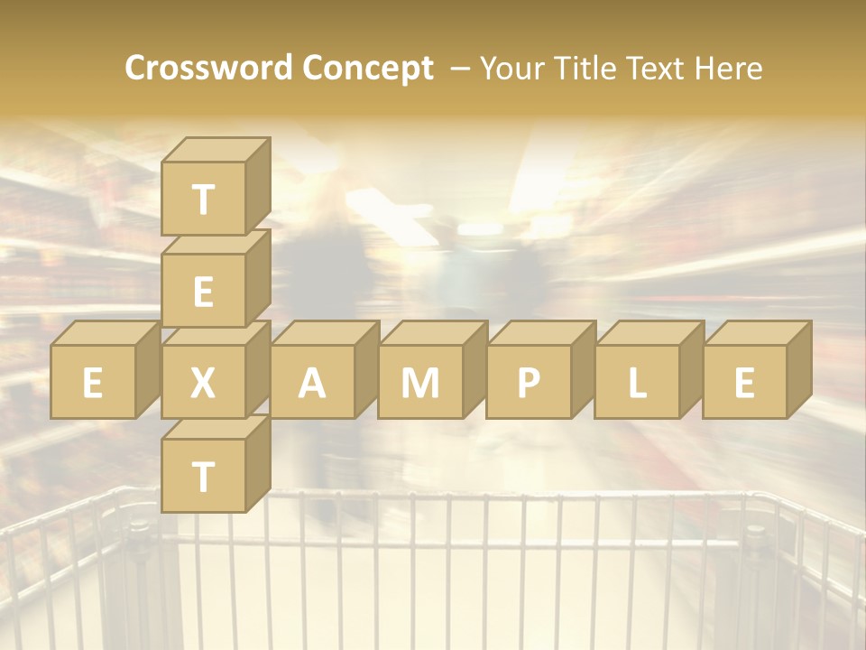Basket Momma Retail PowerPoint Template