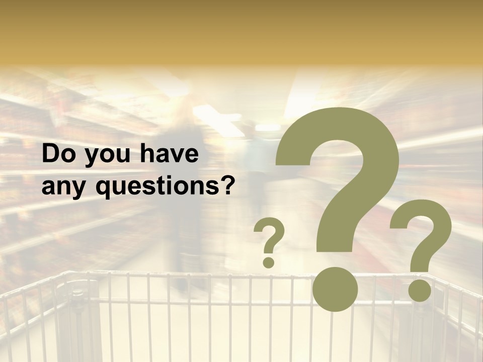 Basket Momma Retail PowerPoint Template