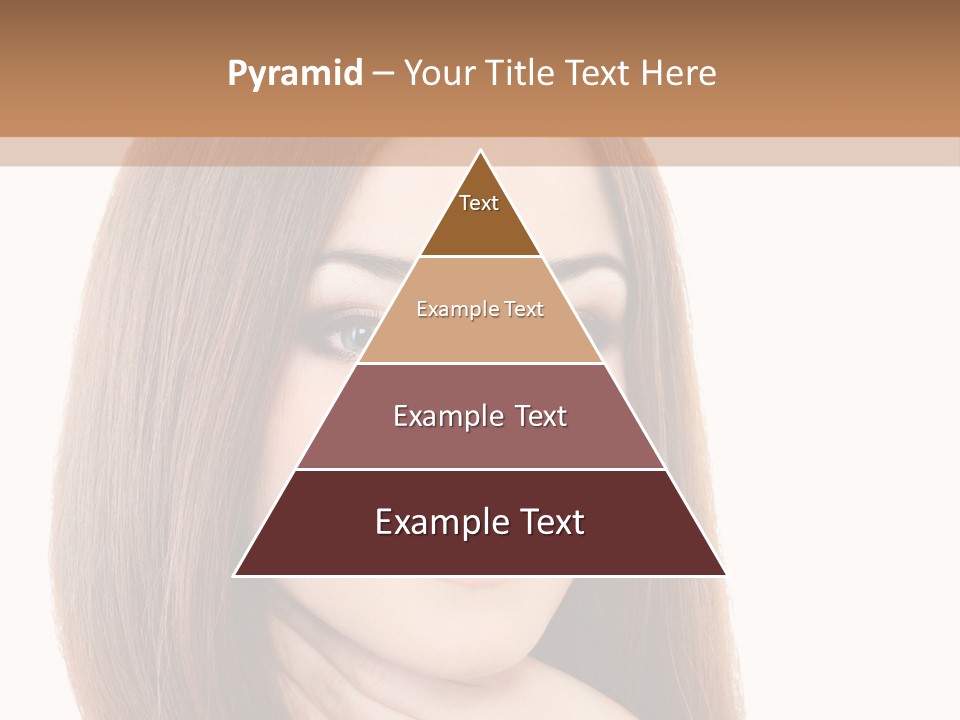 Adult Beautiful Woman PowerPoint Template