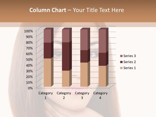 Adult Beautiful Woman PowerPoint Template