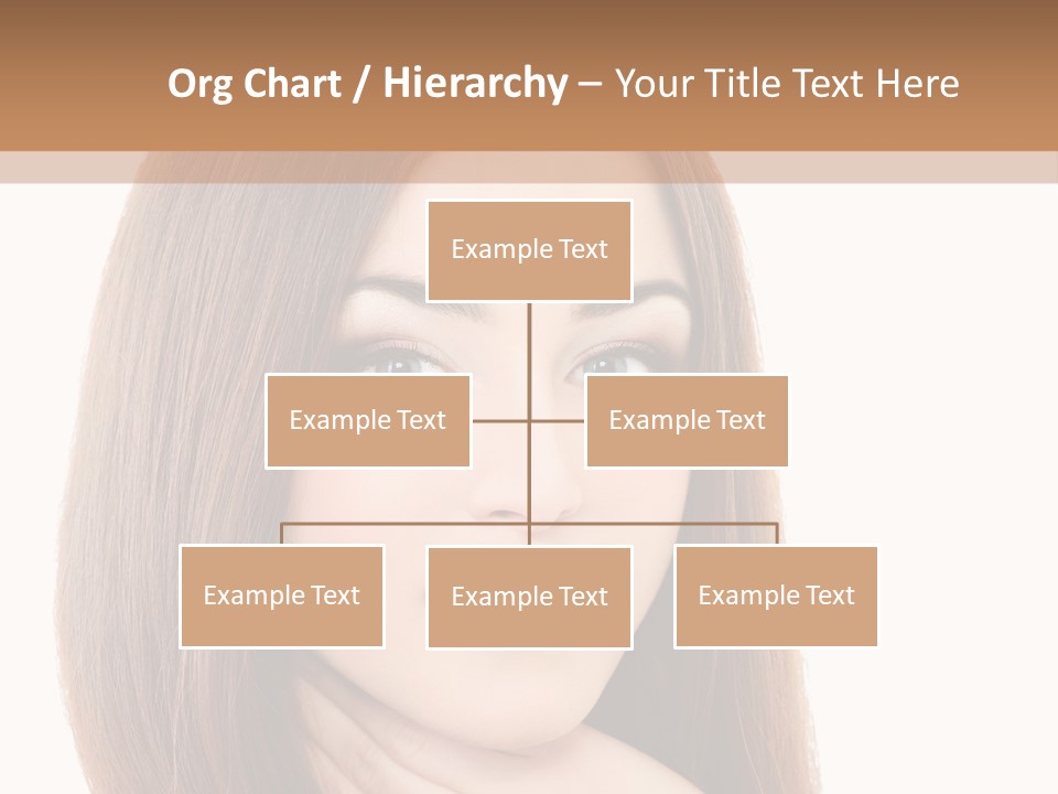 Adult Beautiful Woman PowerPoint Template