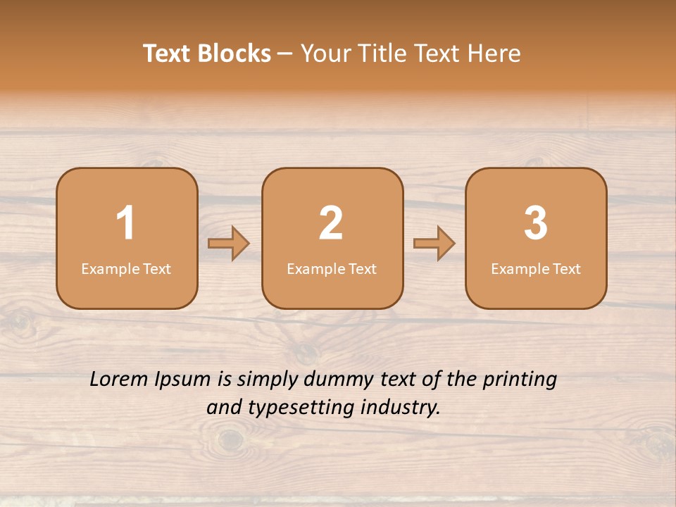Blockhouse Crack Felling PowerPoint Template