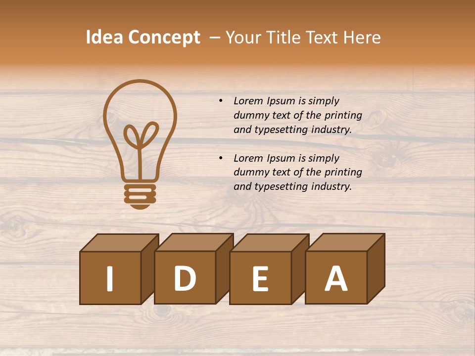 Blockhouse Crack Felling PowerPoint Template