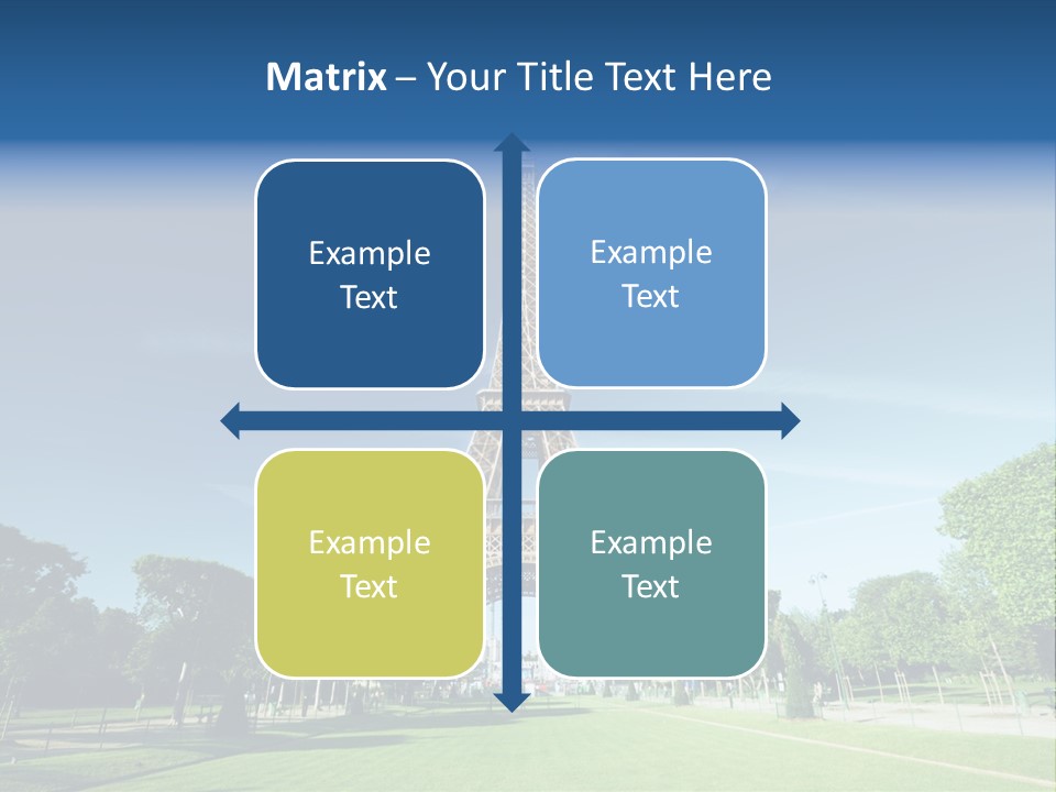 Skyline Capital France PowerPoint Template