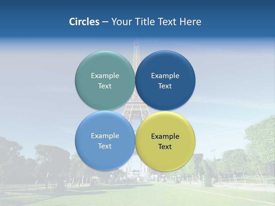 Skyline Capital France PowerPoint Template