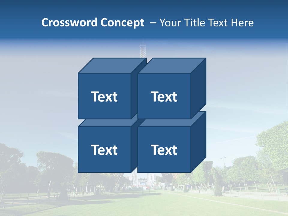 Skyline Capital France PowerPoint Template