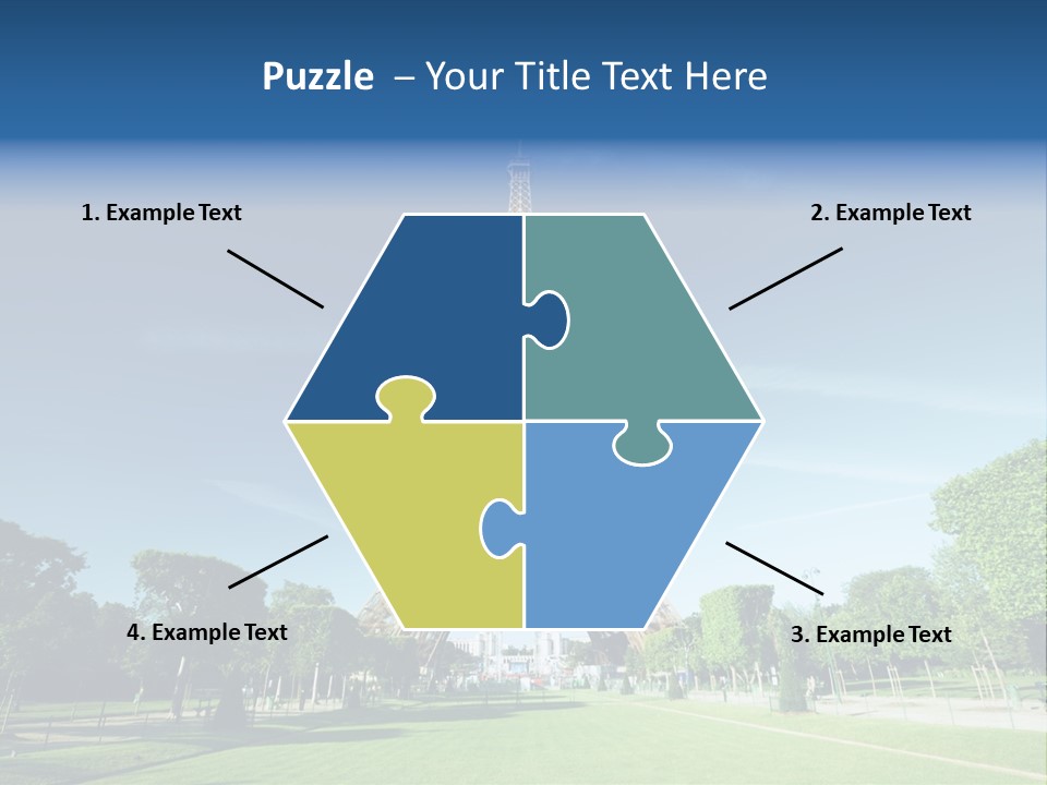 Skyline Capital France PowerPoint Template