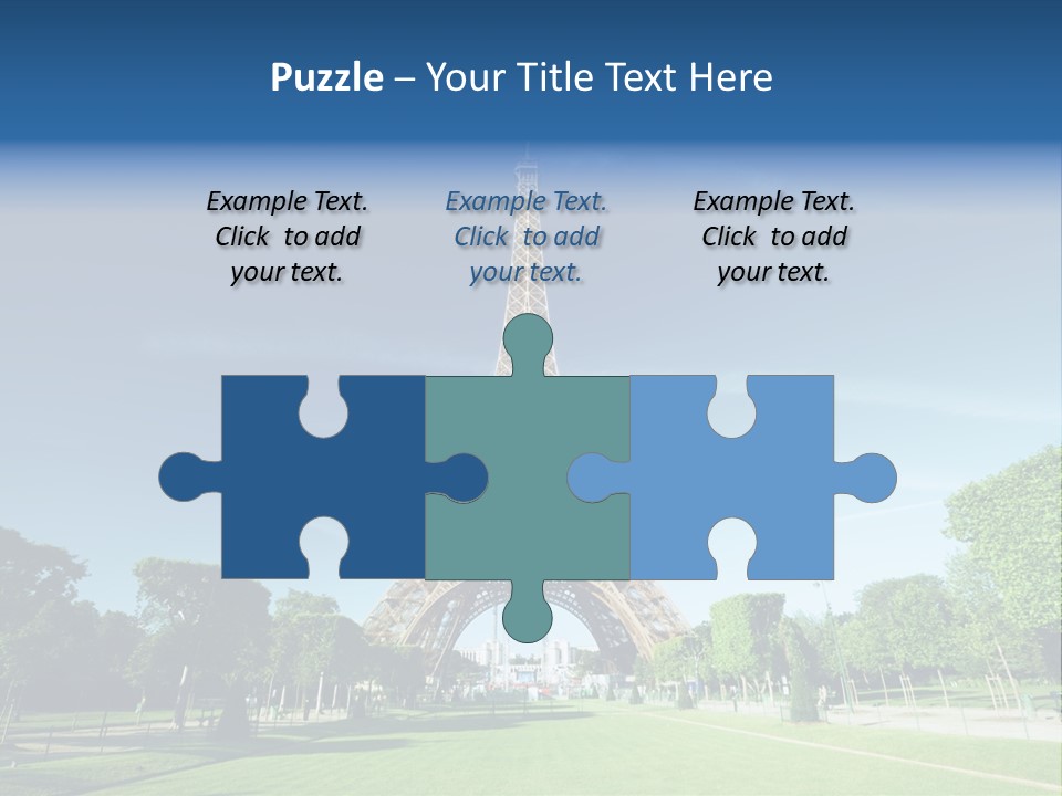 Skyline Capital France PowerPoint Template