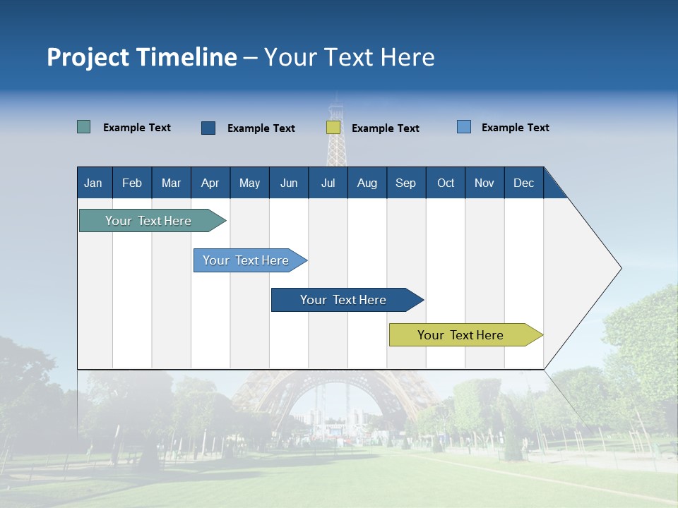 Skyline Capital France PowerPoint Template