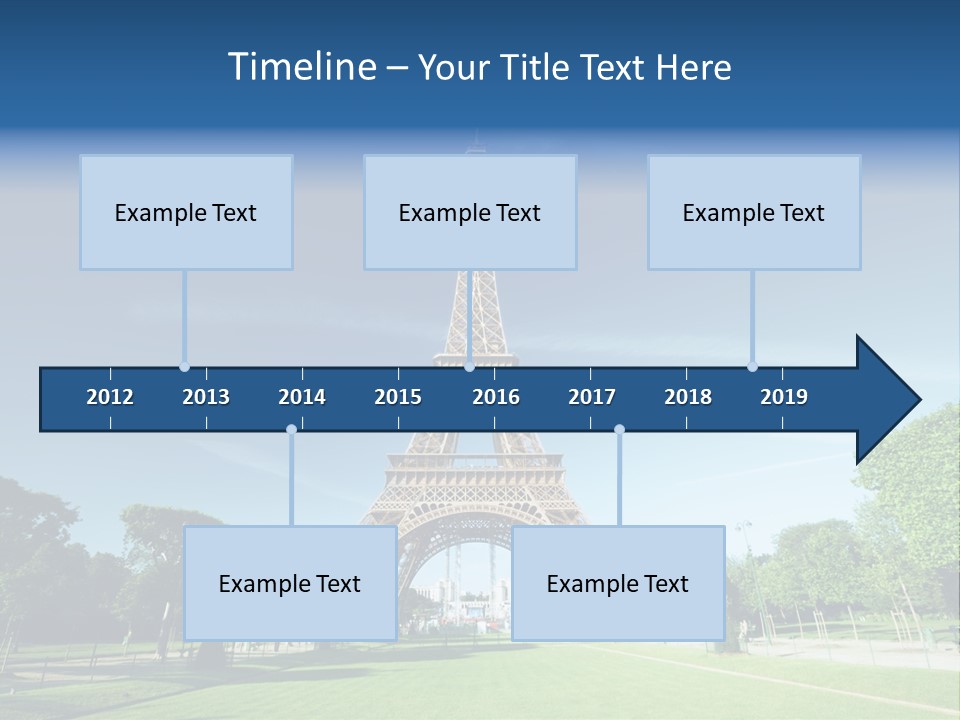 Skyline Capital France PowerPoint Template