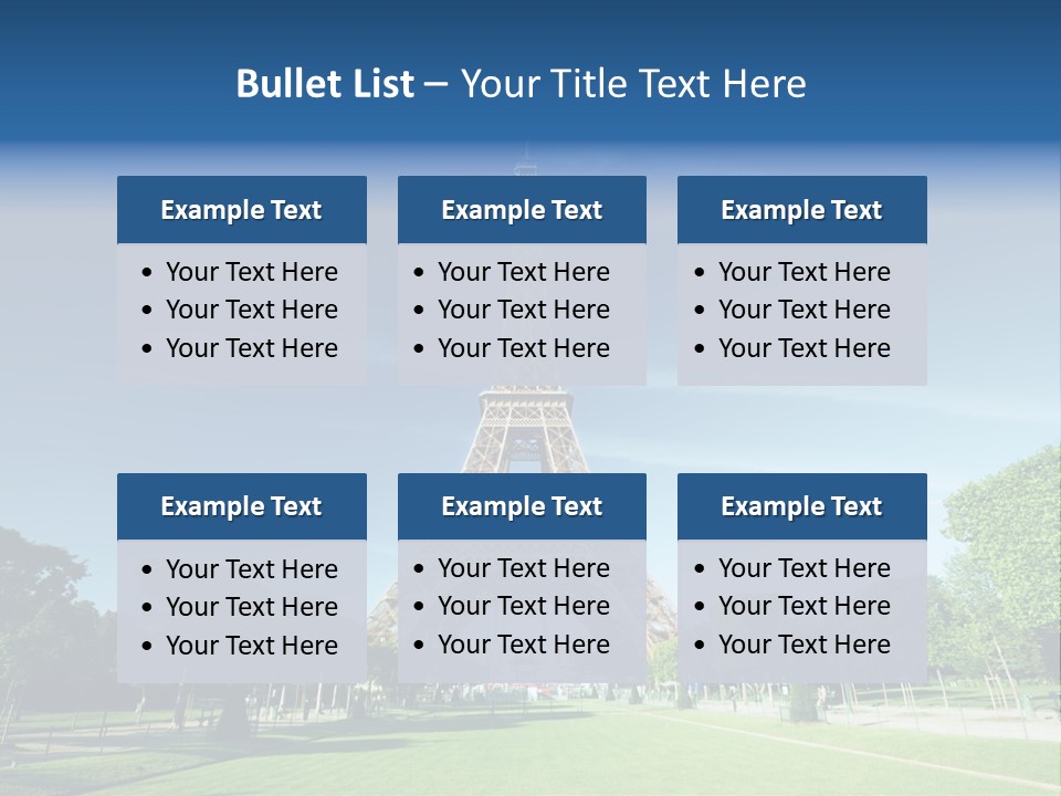 Skyline Capital France PowerPoint Template