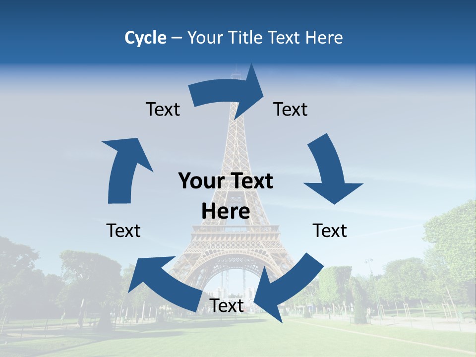 Skyline Capital France PowerPoint Template