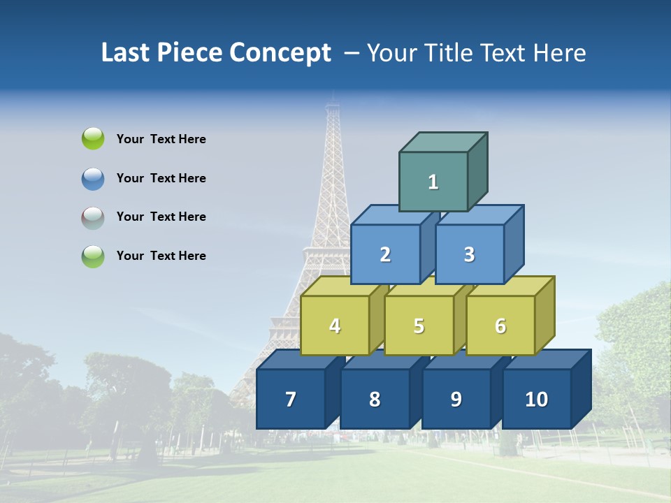 Skyline Capital France PowerPoint Template
