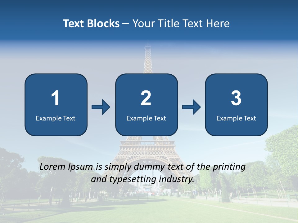 Skyline Capital France PowerPoint Template