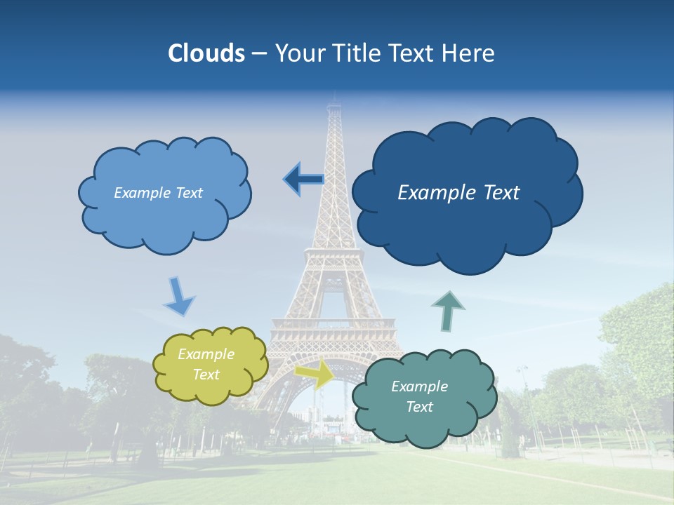 Skyline Capital France PowerPoint Template