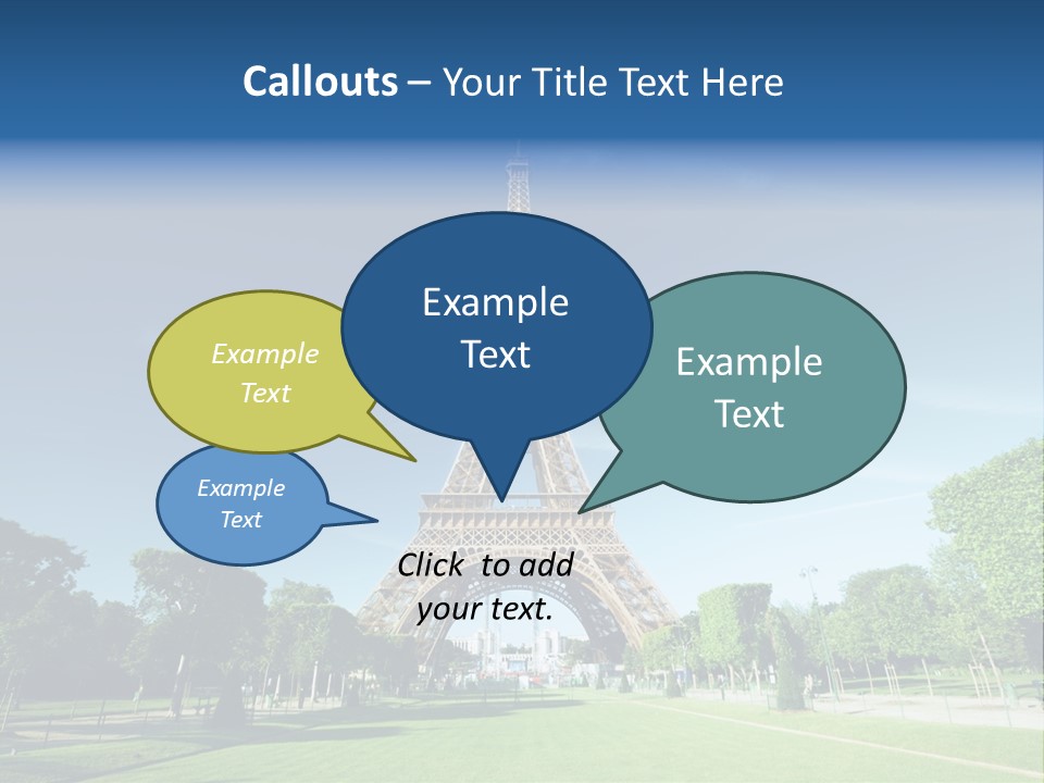Skyline Capital France PowerPoint Template