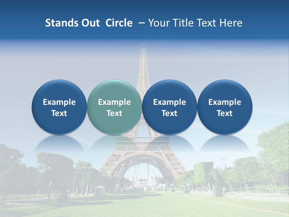 Skyline Capital France PowerPoint Template