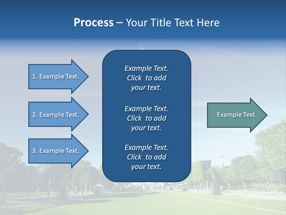 Skyline Capital France PowerPoint Template