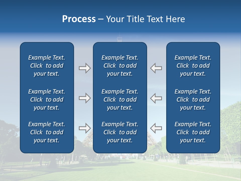Skyline Capital France PowerPoint Template