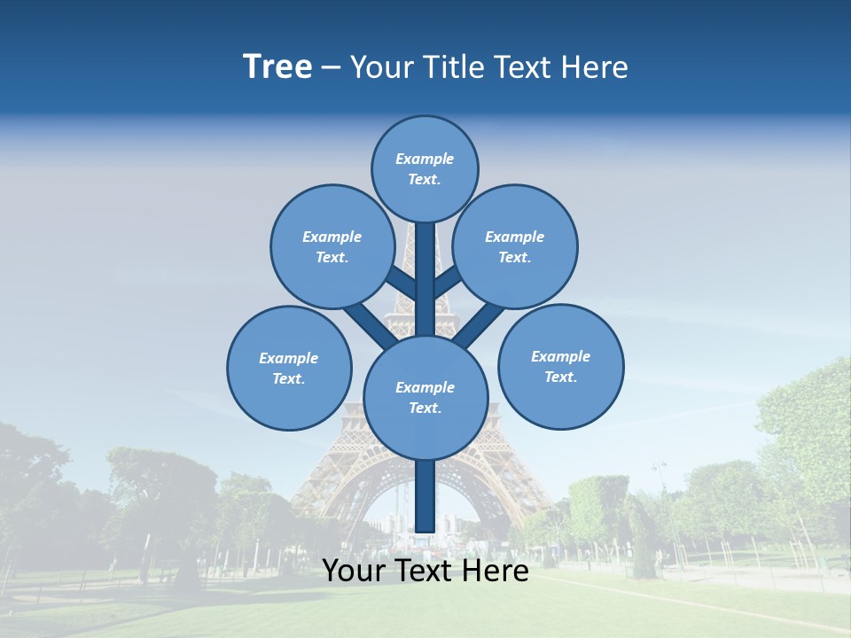 Skyline Capital France PowerPoint Template