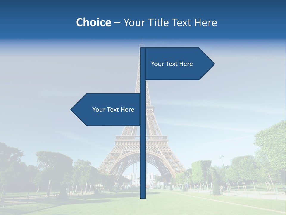 Skyline Capital France PowerPoint Template