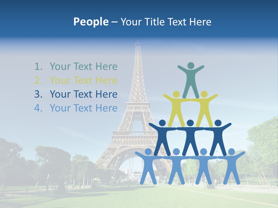 Skyline Capital France PowerPoint Template