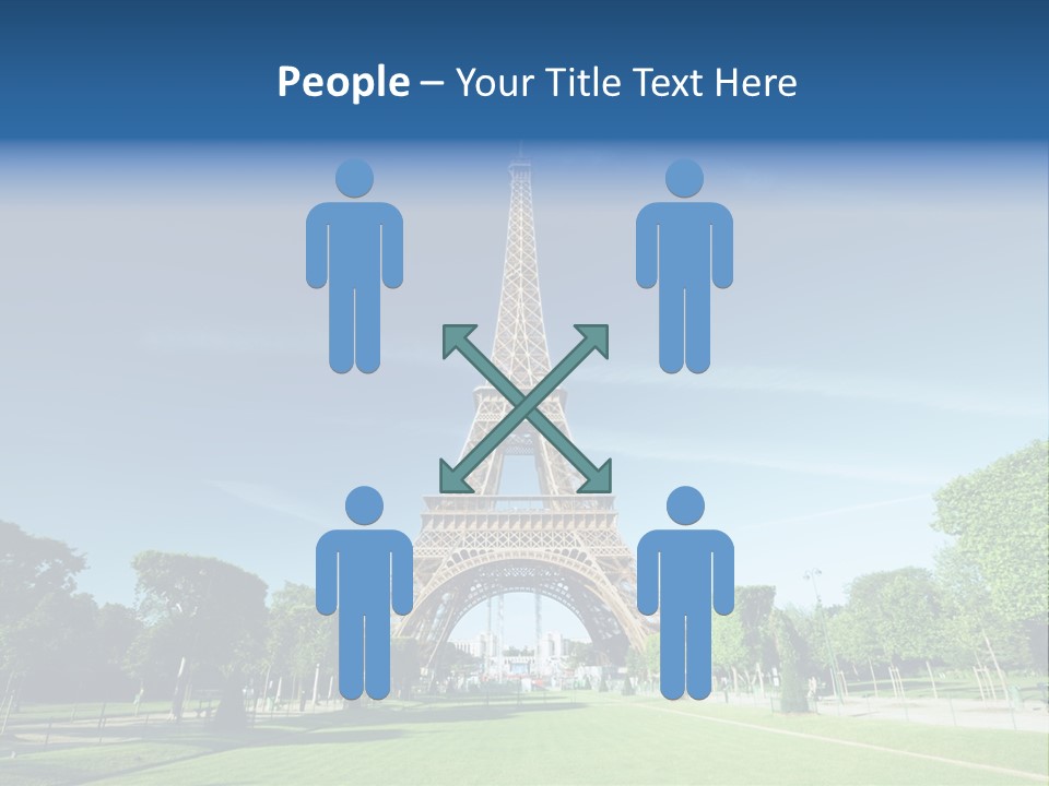 Skyline Capital France PowerPoint Template