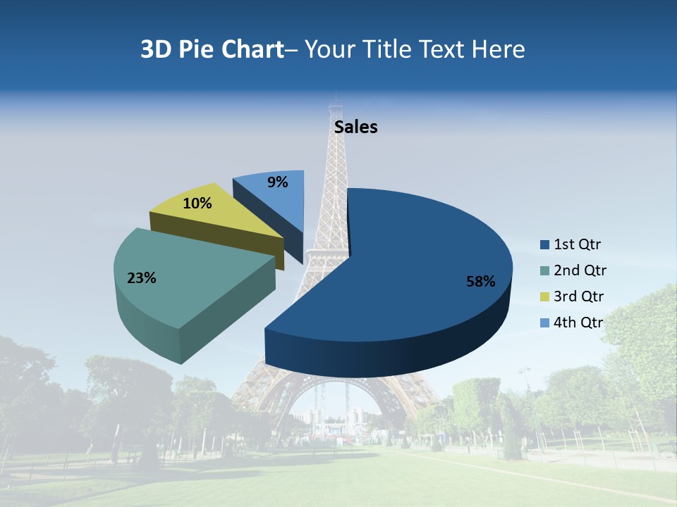 Skyline Capital France PowerPoint Template