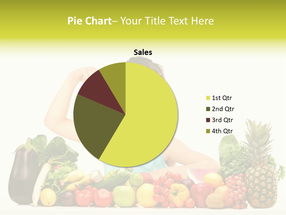 Breakfast Caucasian Smile PowerPoint Template