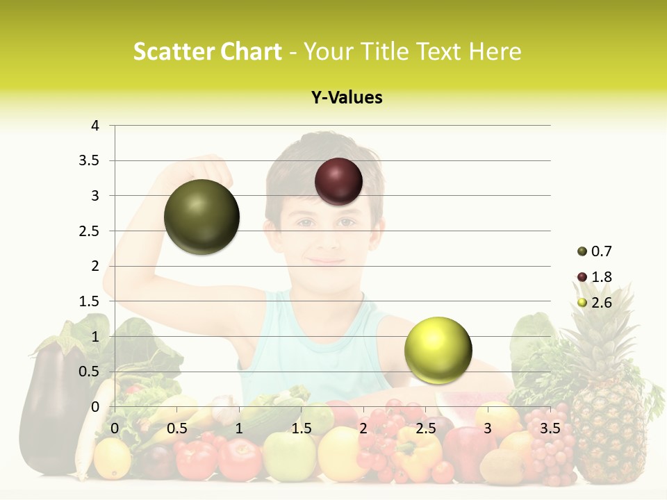 Breakfast Caucasian Smile PowerPoint Template
