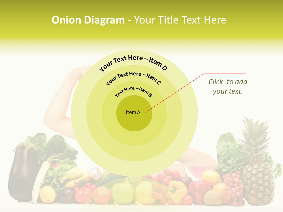 Breakfast Caucasian Smile PowerPoint Template