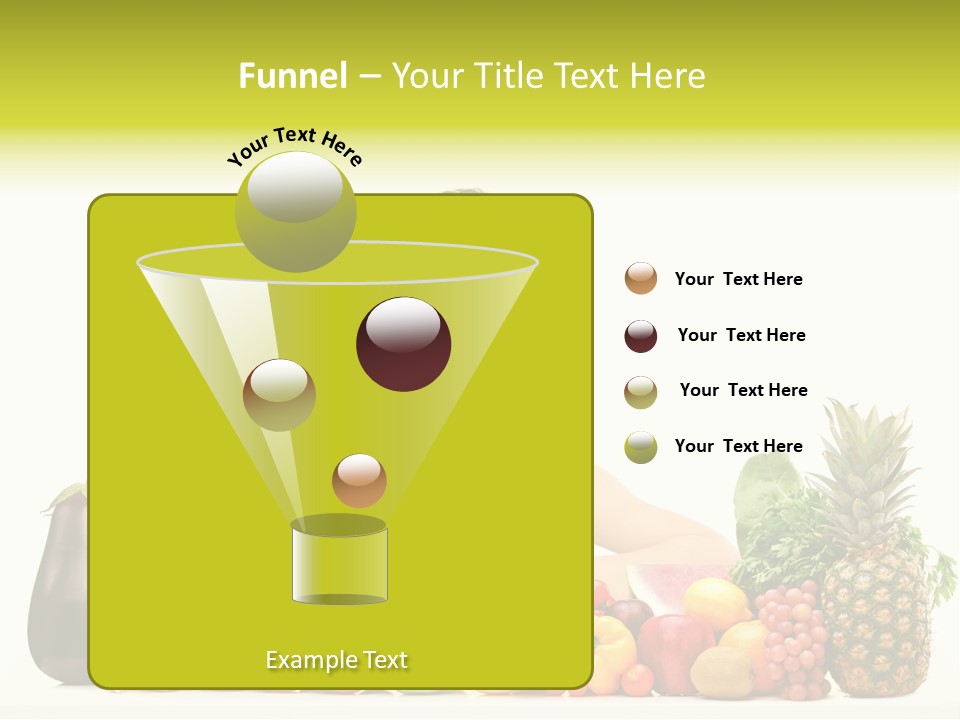 Breakfast Caucasian Smile PowerPoint Template