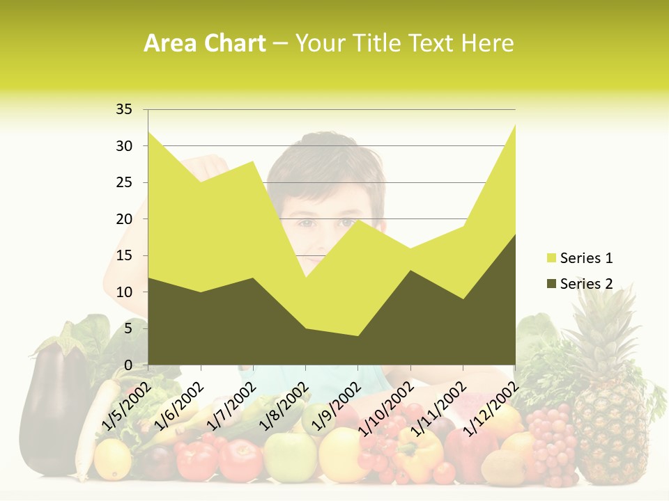 Breakfast Caucasian Smile PowerPoint Template