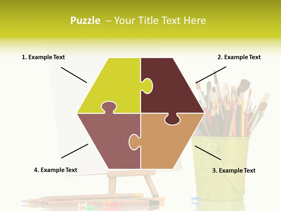 Sheet Stand Artist PowerPoint Template