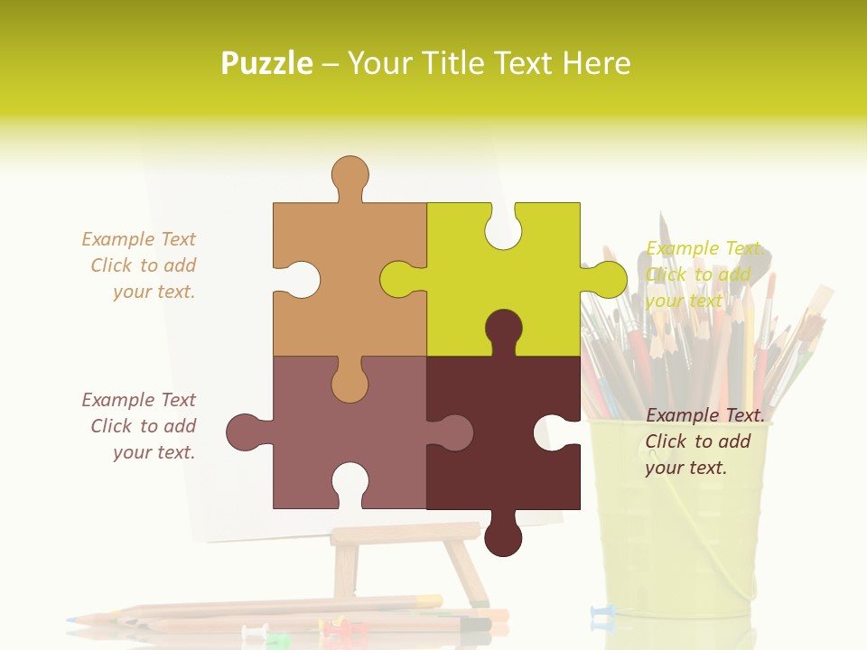 Sheet Stand Artist PowerPoint Template