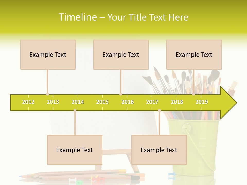 Sheet Stand Artist PowerPoint Template