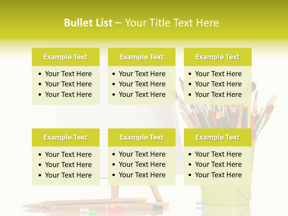 Sheet Stand Artist PowerPoint Template